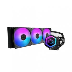 DISIPADOR DE ENFRIAMIENTO LIQUIDO COOLER MASTER MASTERLIQUID SERIE CORE II 360 / ARGB / NEGRO / GAMER - Cooler Master