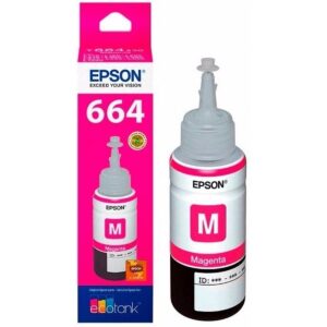 CARTUCHO EPSON MODELO 664 MAGENTA, PARA L110, L200, L210, L350, L355, L555, L300, L1300 - Epson
