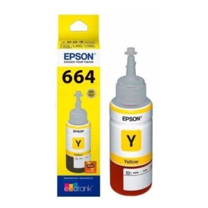 CARTUCHO EPSON MODELO 664 AMARILLO, PARA L110, L200, L210, L350, L355, L555, L300, L1300 - Epson