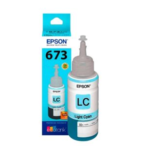 CARTUCHO EPSON MODELO 673 CYAN LIGHT, PARA L800, L1800 , L805 - Epson