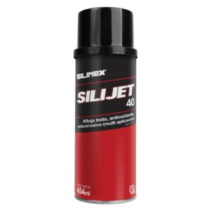 AEROSOL SILIJET 40 AFLOJA TODO, PROTECTOR DE METALES ANTIOXIDANTE Y ANTICORROSION SILIMEX 454 ML - SILIMEX