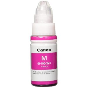 BOTELLA DE TINTA CANON GI-190 MAGENTA, RENDIMIENTO 7000 PAGINAS - Canon
