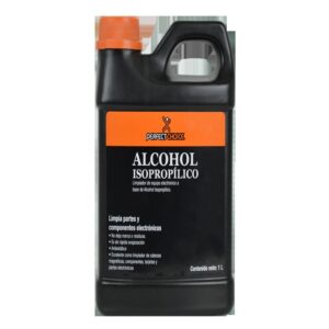 LIMPIADOR ALCOHOL ISOPROPILICO ANTIESTATICO PARA EQUIPOS ELECTRONICOS PERFECT CHOICE 1 LITRO - Perfect Choice