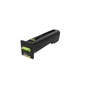 TONER LEXMARK COLO AMARILLO ALTO RENDIMIENTO, 82K4HY0, HASTA 17,000 PAGINAS, PARA CX860DE, CX825DE, CX820DE