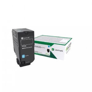 TONER LASER LEXMARK COLOR CYAN RENDIMIENTO ESTANDAR, NP 74C4SC0, HASTA 7000 PAGINAS, MODELOS: CS720DE, CX725DHE, CS725DE