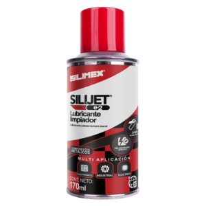 AEROSOL LUBRICANTE SILIJET E-2 PARA COMPONENTES ELECTRONICOS SILIMEX 170 ML - SILIMEX
