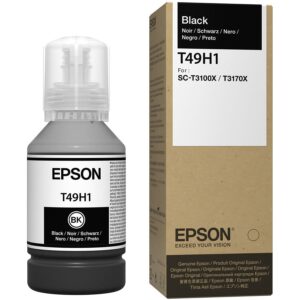 CARTUCHO EPSON MODELO T49H NEGRO, PARA PLOTTER T3170X 140 ML - Epson
