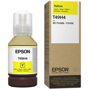 CARTUCHO EPSON MODELO T49H AMARILLO, PARA PLOTTER T3170X 140 ML - Epson