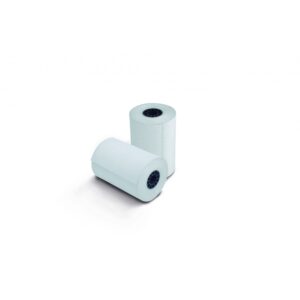 PAQUETE ROLLO PAPEL TERMICO GHIA PTG80N / 80X70 MM /PARA IMPRESORAS DE 80MM / REACCION NEGRO / 10 UNIDADES - Ghia