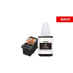 KIT CABEZAL DE TINTA NEGRA BH-1 + TINTA GI-190 NEGRA - Canon