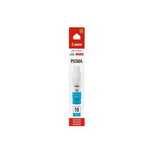 BOTELLA DE TINTA CANON GI-10C CYAN,TINTA CONTINUA, RENDIMIENTO 7700 PAGINAS - Canon
