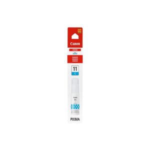BOTELLA DE TINTA CANON GI-11C CYAN,RENDIMIENTO 7,700 PAGINAS,COMPATIBLE G3160,G2160. - Canon