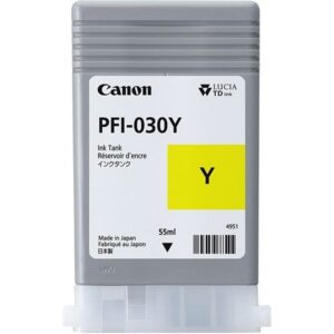 TANQUE DE TINTA CANON PFI-030Y AMARILLO, CAPACIDAD 55 ML, COMPATIBLE TA-20,TA-30 - Canon