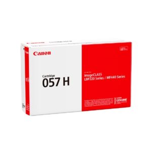 TONER CANON 057H NEGRO, RENDIMIENTO 10000 PAGINAS - Canon