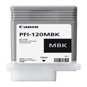 TANQUE DE TINTA CANON PFI-120MBK NEGRO MATE, CAPACIDAD 130 ML - Canon