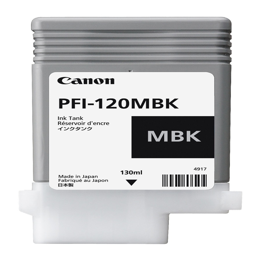 TANQUE DE TINTA CANON PFI-120MBK NEGRO MATE, CAPACIDAD 130 ML - Canon