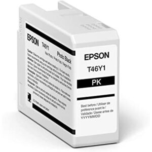 CARTUCHO EPSON MODELO T46Y NEGRO PHOTO, PARA PLOTTER P900 50 ML - Epson