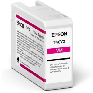 CARTUCHO EPSON MODELO T46Y MAGENTA, PARA PLOTTER P900 50 ML - Epson