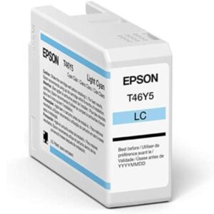 CARTUCHO EPSON MODELO T46Y CYAN LIGHT, PARA PLOTTER P900 50 ML - Epson