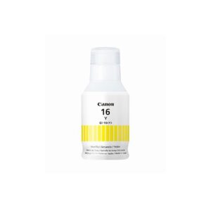 BOTELLA DE TINTA CANON GI-16 AMARILLO, RENDIMIENTO 9000 PAGINAS - Canon
