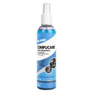 ATOMIZADOR COMPUCARE LOCION LIMPIADORA PARA SUPERFICIES DE EQUIPOS ELECTRONICOS SILIMEX 250 ML - SILIMEX