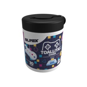 TOALLITAS HUMEDAS LIMPIADORAS GAMER SILIMEX - SILIMEX