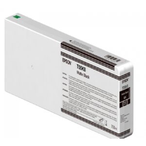 CARTUCHO EPSON MODELO T55K ULTRACHROME HD / HDX NEGRO MATE, PARA PLOTTER P6000/ P7000/ P8000/ P9000 700 ML - Epson