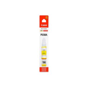 BOTELLA DE TINTA CANON GI-190 AMARILLO, RENDIMIENTO 7000 PAGINAS - Canon