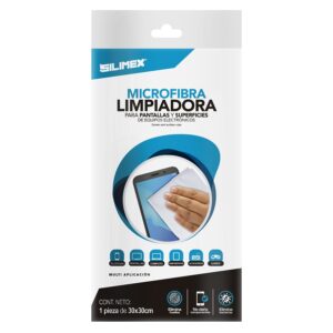 TOALLAS SECAS MICROFIBRA PARA PANTALLAS Y CARCASAS DE EQUIPOS ELECTRONICOS SILIMEX - SILIMEX