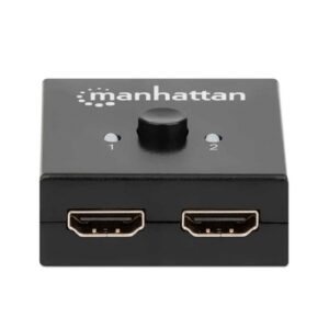SWITCH HDMI,MANHATTAN,207850, 4K@60HZ, BIDIRECCIONAL 2:1 - Manhattan
