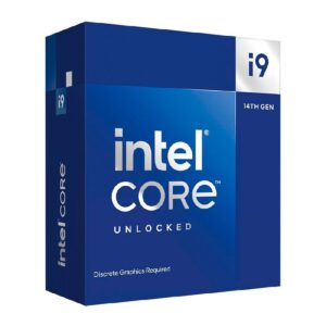 PROCESADOR INTEL CORE I9-14900KF S-1700 14A GEN /HASTA 6.0 GHZ /CACHE 36MB /24 CORES 8P16E /SIN GRAFICOS /SIN DISIPADOR /GAME