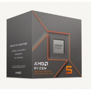 PROCESADOR AMD RYZEN 5 8400F S-AM5 8A GEN / 4.2 – 4.7 GHZ / CACHE 16MB / 6 NUCLEOS / SIN GRAFICOS / CON DISIPADOR / GAMER MED