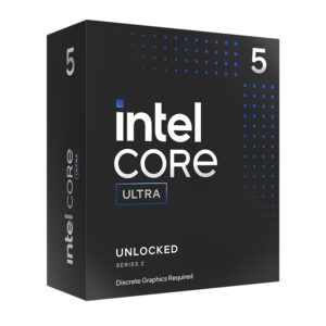 PROCESADOR INTEL CORE ULTRA 5-245KF S-1851 SERIE 2 /HASTA 5.2 GHZ /CACHE 24MB /14 CORES (6P+8E) /SIN GRAFICOS /SIN DISIPADOR 