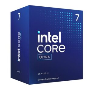 PROCESADOR INTEL CORE ULTRA 7-265F S-1851 SERIE 2 /HASTA 5.3 GHZ /CACHE 30MB /20 CORES 8P12E /SIN GRAFICOS /CON DISIPADOR /GA