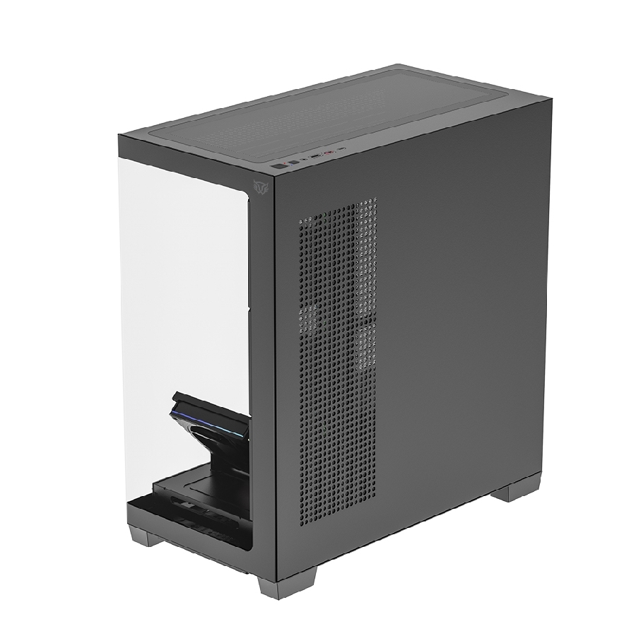 GABINETE GAMER BALAM RUSH TANK POLAR 7900 / MEDIA TORRE / ATX – M-ATX – ITX / VENTILADORES INCLUIDOS / CRISTAL TEMPLADO / SOP