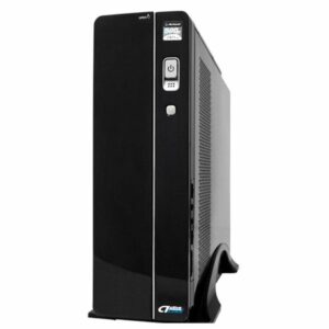 GABINETE ACTECK BERN GS460 / MICRO TORRE SLIM / MICRO ATX, MINI ITX / FUENTE SFX 500 W / FULL METAL / LECTOR DE TARJETAS / TO