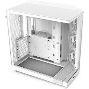 GABINETE NZXT H6 FLOW/ VIDRIO TEMPLADO/BLANCO/ATX, MICRO-ATX, MINI-ITX/ MID TOWER/GAMER - Nzxt