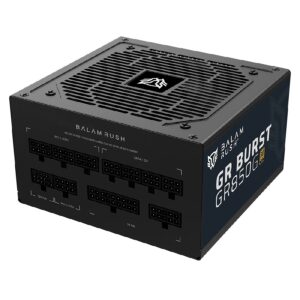 FUENTE DE PODER GAMER BALAM RUSH GR BURST GR850G / CERTIFICADA / 850W / 80 PLUS GOLD / ATX / FULL MODULAR / BAJO NIVEL DE RUI