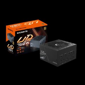 FUENTE DE PODER GIGABYTE GP-UD750GM PG5 / 750W / ATX / GOLD / GAMA MEDIA - Gigabyte