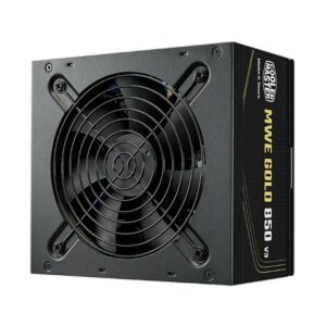 FUENTE DE PODER COOLER MASTER 850W / MWE V3 ATX 3.1 / 80PLUS GOLD CERTIFICADA / NO MODULAR / GAMER