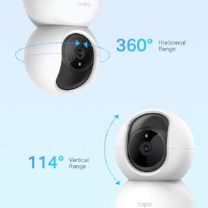 CAMARA IP TP-LINK TAPO C200 WIFI PT 2MP 1080P VISION NOCTURNA DETECCION DE MOVIMIENTO MICROSD 128GB EQUIVALE 16 DIAS ALARMA A