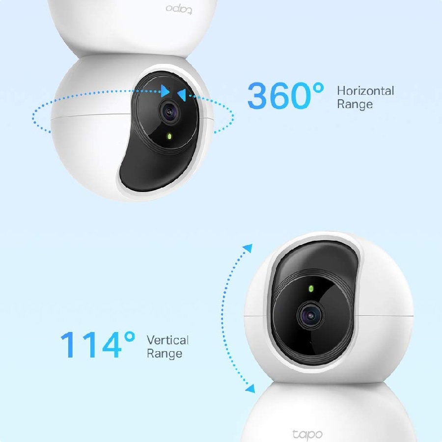 CAMARA IP TP-LINK TAPO C200 WIFI PT 2MP 1080P VISION NOCTURNA DETECCION DE MOVIMIENTO MICROSD 128GB EQUIVALE 16 DIAS ALARMA A