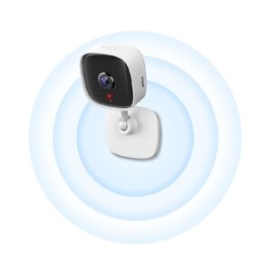 CAMARA IP TP-LINK TAPO C100 WIFI 2MP 1080P CAPACIDAD PARA MICROSD 128GB VISION NOCTURNA DETECCION DE MOVIMIENTO AUDIO BIDIREC