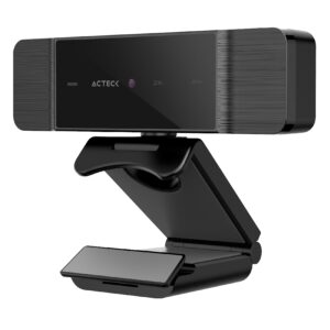CAMARA WEB ACTECK HAPTOS CW480 / 2K FULL HD / 15 – 30 FPS / 169 / MICROFONO / USB 2.0 / NEGRO / AC-933056 - Acteck