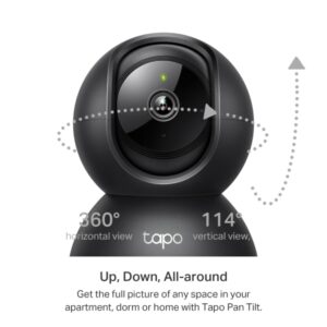 CAMARA IP TAPO C211 WIFI 3MP 360 HORIZONTAL 114 VERTICAL VISION NOCTURNA DETECCION DE PERSONAS CAPACIDAD HASTA 512GB - TP-LIN
