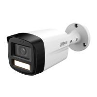 CAMARA ANALOGA/ DAHUA/ DH-HAC-HFW1209TLMN-A-LED-S3/ BULLET FULL COLOR DE 2 MP 1080P/LENTE DE 2.8MM/ 108°DE APERTURA/ MICROFON