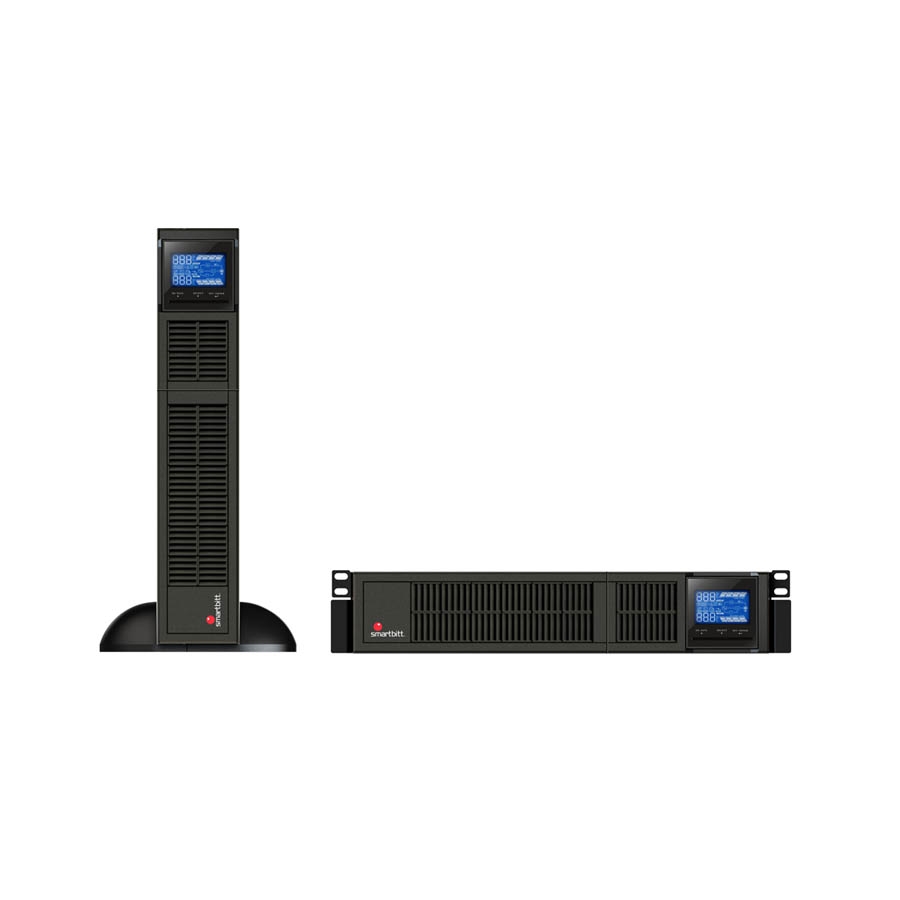 UPS ONLINE SMARTBITT SBOL3KRT-1 3KVA/2700W, ON-LINE,TORRE/RACK 2U, CLAVIJA NEMA L5-30P, 8 CONTACTOS TIPO NEMA 5-15/20R, SLOT