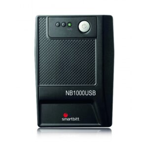 NO-BREAK INTERACTIVO SMARTBITT SBNB1000USB 1000VA/500W, CLAVIJA NEMA 5-15P, 6 CONTACTOS TIPO NEMA 5-15R CON RESPALDO DE BATER