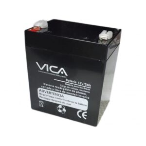 BATERIA DE REEMPLAZO VICA 12V 5AH, GENERICA COMPATIBLE CON EL 80% DE NO BREAKS DE OTRAS MARCAS, 1 AÑO DE GARANTIA - Vica