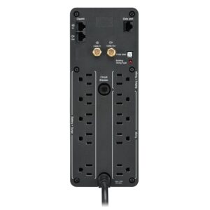 UNIDAD BACK UPS PRO BR1350VA, 10 TOMAS DE SALIDA, 2 PUERTOS USB DE CARGA, AVR, INTERFAZ LCD, SUTITUTO DEL UPS FR-560 BR1300G 